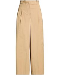 Semicouture - Pants Cotton, Elastane - Lyst