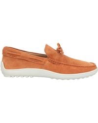Tod's - Camel Loafers Leather - Lyst
