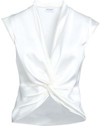 RUE DU BAC - Ivory Top Polyester - Lyst