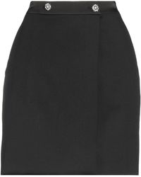 BOSS - Mini Skirt Virgin Wool, Acetate, Viscose - Lyst
