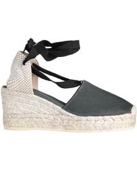 Espadrilles - Charcoal Textile Fibers - Lyst