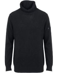 Peuterey - Turtleneck Wool, Polyamide - Lyst