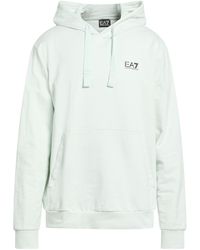 EA7 - Sweatshirt Cotton, Elastane - Lyst
