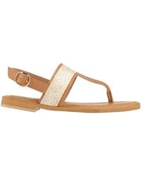 Twinset - Thong Sandal Polyamide, Cow Leather - Lyst