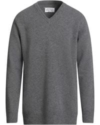 Maison Margiela - Charcoal Sweater Wool - Lyst