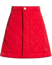 Burberry - Mini Skirt Polyamide - Lyst