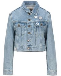 Maje Denim Outerwear - Blue