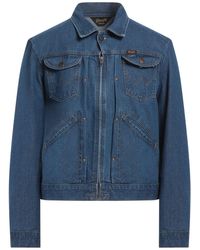 SANDRO X WRANGLER - Denim Outerwear - Lyst