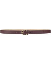 Piquadro - Burgundy Belt Leather - Lyst