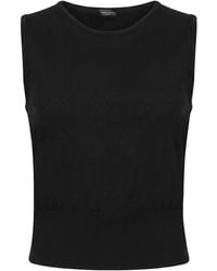 Roberto Collina - Top Viscose, Polyester - Lyst