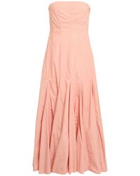 ALESSIA SANTI - Midi Dress Cotton - Lyst