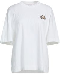 McQueen - T-Shirt Cotton, Metal, Glass - Lyst