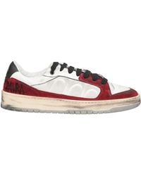 Santha - Burgundy Sneakers Leather - Lyst