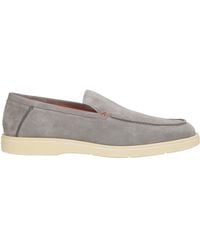 Santoni - Loafers Leather - Lyst