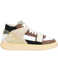 RUN OF - Sneakers Leather - Lyst