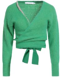 SIMONA CORSELLINI - Wrap Cardigans Alpaca Wool, Polyamide, Virgin Wool, Elastane - Lyst
