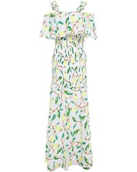 Isolda Long Dress - White