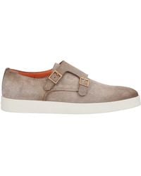 Santoni - Loafers Leather - Lyst