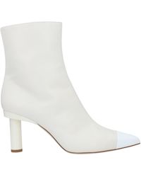 tibi white booties