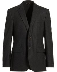 BOSS - Blazer Virgin Wool, Polyester, Elastane - Lyst