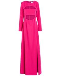 Jijil - Fuchsia Maxi Dress Polyester, Elastane - Lyst