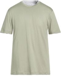 Eleventy - T-Shirt Cotton - Lyst