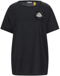 4 MONCLER SIMONE ROCHA T-shirt - Black