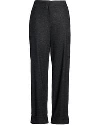 Lardini - Charcoal Pants Wool, Polyester, Acrylic, Silk, Elastane - Lyst