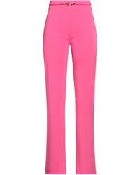 Just Cavalli - Fuchsia Pants Polyester, Elastane - Lyst