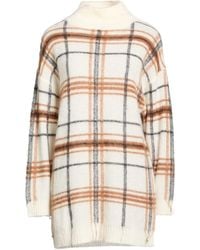 Kangra - Cream Turtleneck Alpaca Wool, Polyamide, Wool - Lyst