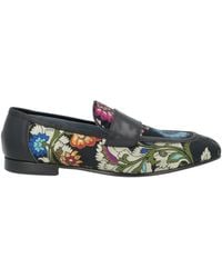 Giovanni Conti - Loafers Textile Fibers, Calfskin - Lyst