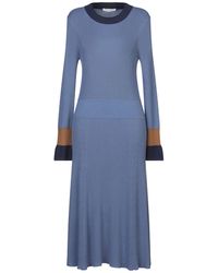 BOSS Midikleid - Blau