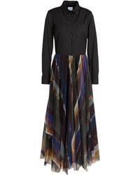 Sara Roka - Maxi Dress Polyamide, Cotton, Cupro - Lyst