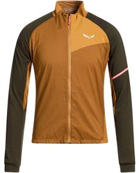 Salewa - Vento Mustard Jacket Lyocell, Wool, Polyamide - Lyst