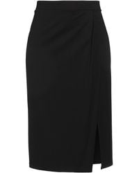 Caractere - Midi Skirt Viscose, Polyamide, Elastane - Lyst