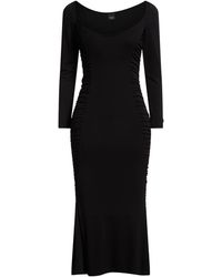 Pinko - Midi Dress Viscose, Elastane - Lyst
