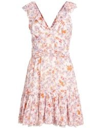 Poupette - Light Mini Dress Viscose - Lyst