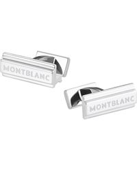 Montblanc Cufflinks And Tie Clips - Metallic