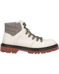 Neil Barrett - Ankle Boots Leather, Textile Fibers - Lyst