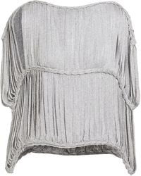 Pierantonio Gaspari - Top Viscose, Polyester - Lyst