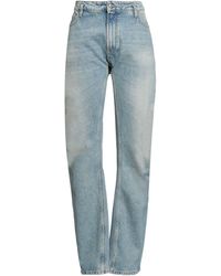 THE BIG WHITE BLUE - Jeans Cotton, Polyester - Lyst