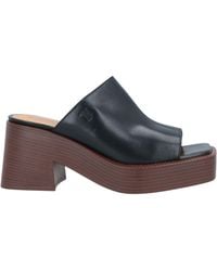 Tod's - Leather Mules - Lyst