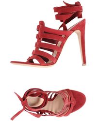 Gianvito Rossi Sandales - Rouge