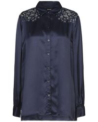 Damen Bekleidung Oberteile Hemden Just Cavalli Andere materialien hemd in Schwarz 