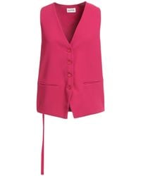 P.A.R.O.S.H. - P.A.R.O..H. Tailored Vest Polyester - Lyst