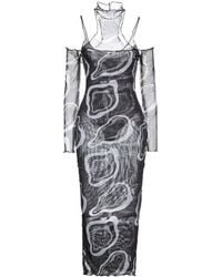 Julfer - Vestido midi - Lyst