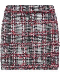 Thom Browne - Mini Skirt Wool, Nylon, Cotton - Lyst