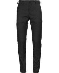 Replay - Charcoal Pants Polyester, Viscose, Elastane - Lyst