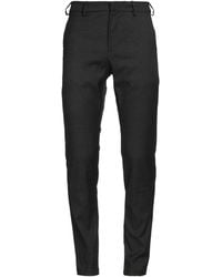 Replay - Charcoal Pants Polyester, Viscose, Elastane - Lyst