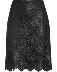 Aspesi - Mini Skirt Viscose, Polyamide, Polyurethane - Lyst